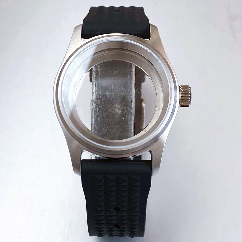 20ATM 36mm /39mm Pilot Diver Watch Case Sapphire Glass For NH35 PT5000 Miyota