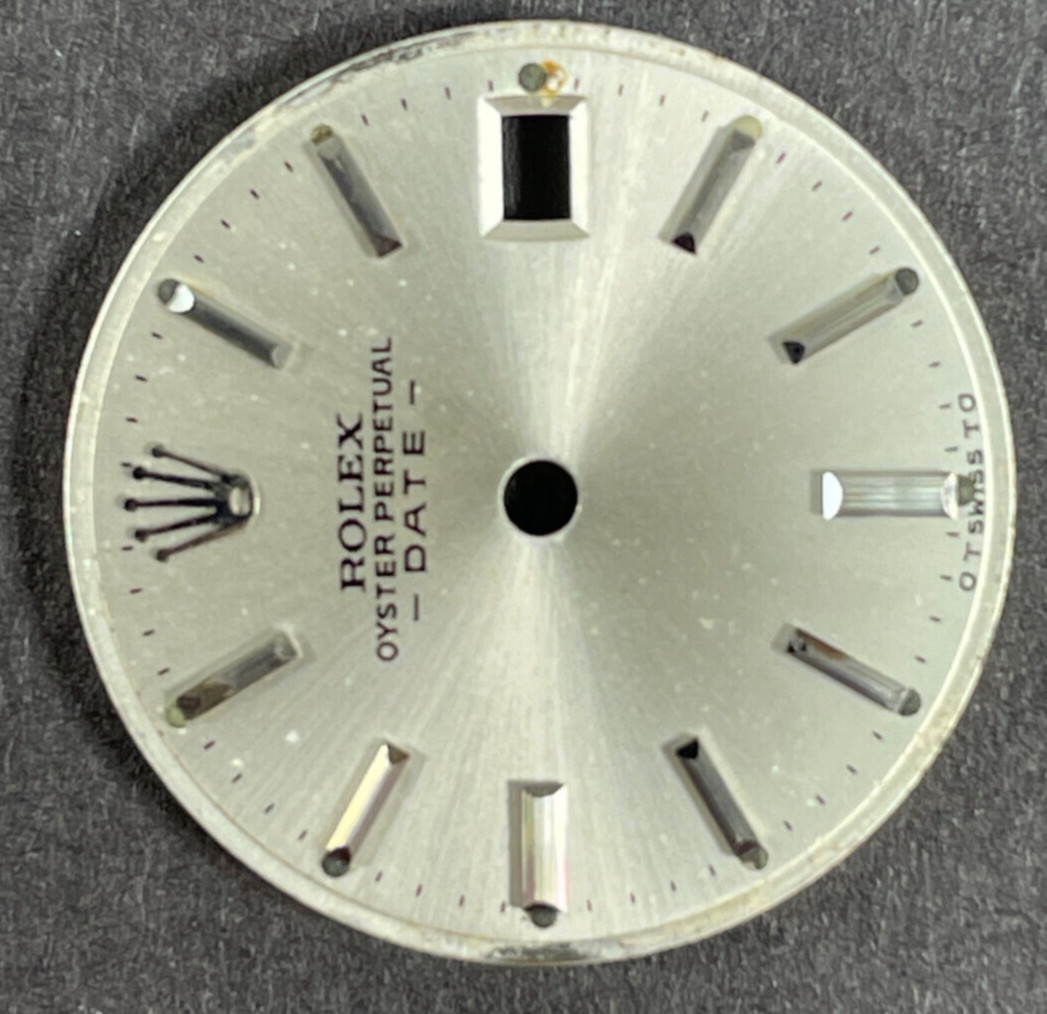 Vintage Rolex Oyster Perpertual Date Watch Sigma Dial For 26mm Case 6517 6519