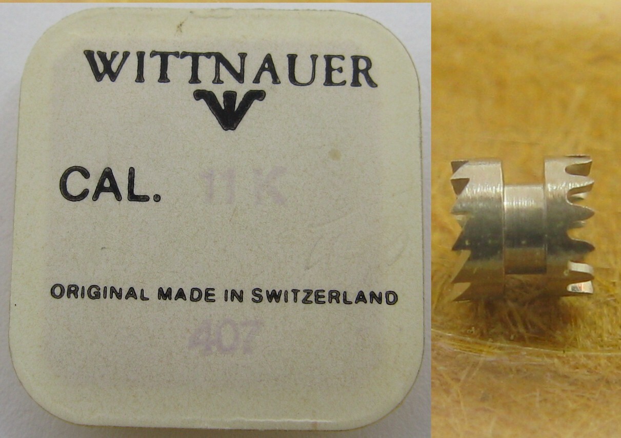 Wittnauer 11K # 407 clutch wheel … Watch Part
