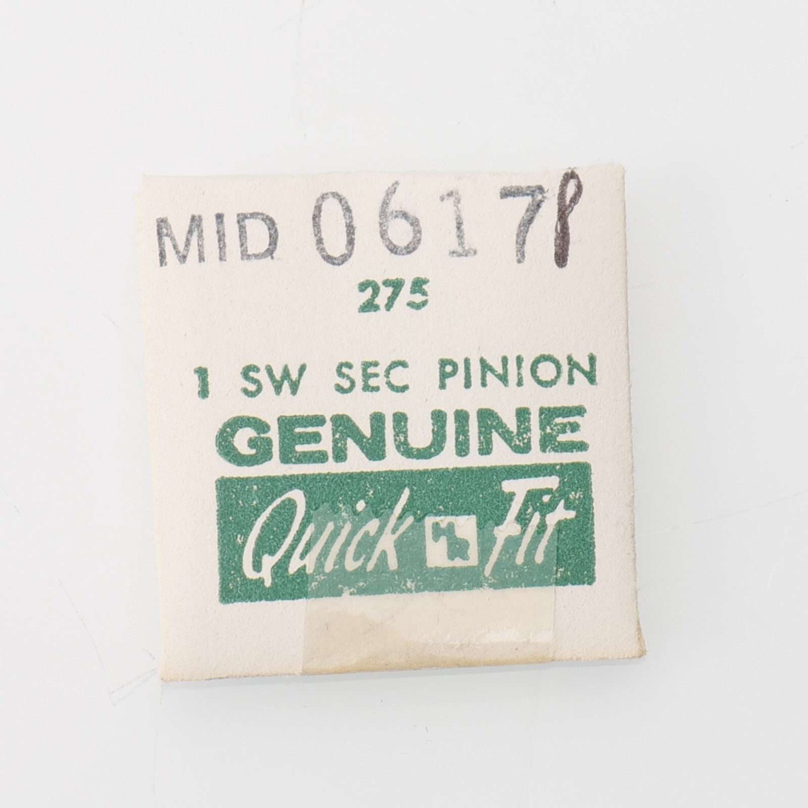 NOS Mido 0617P Sweep Seconds Pinion Watch Part #275 New Old Stock (C12D9)
