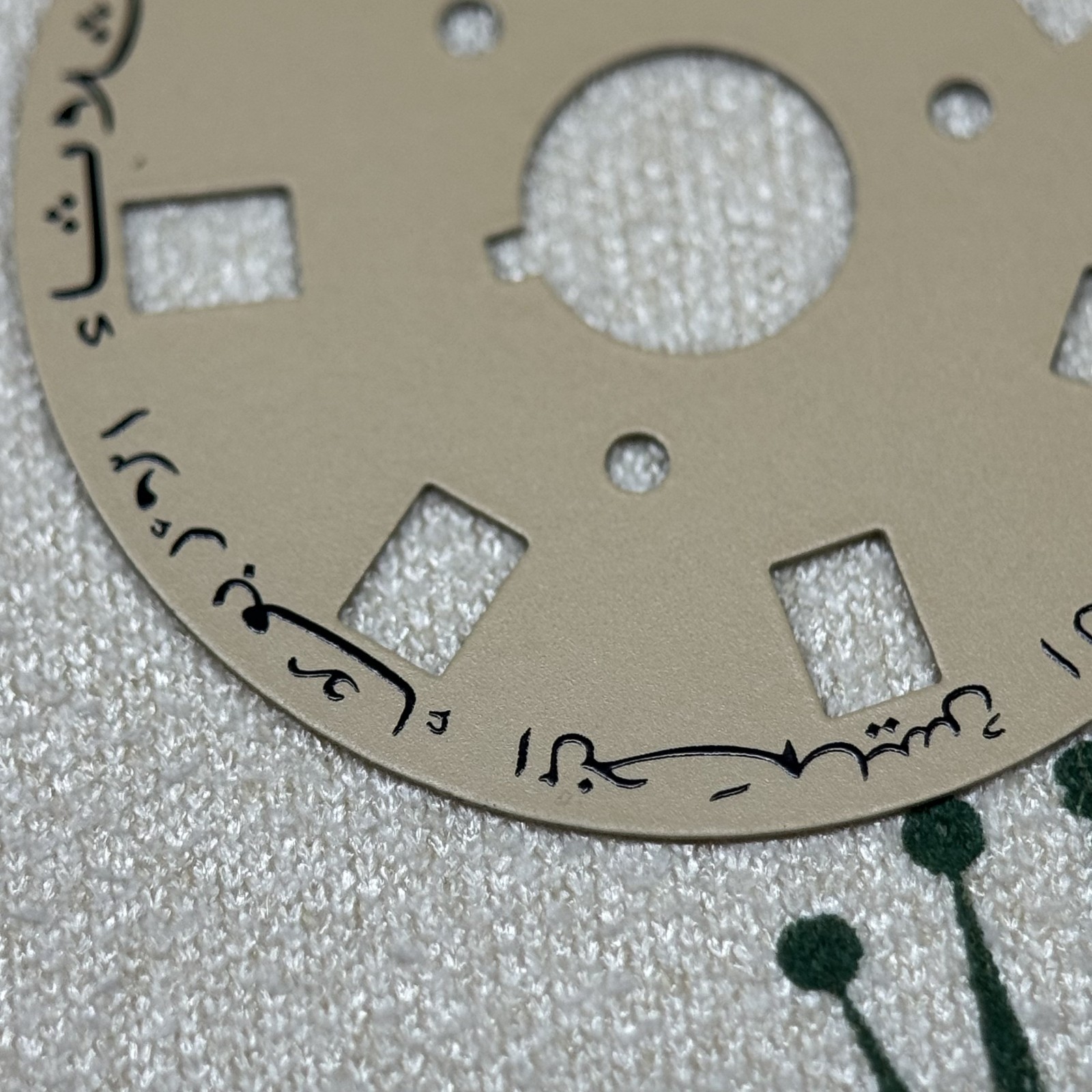 ARABIC CALENDAR DISCS FOR ROLEX PRESIDENT DAY DATE 1556 1807 1802 1803 CHAMPAGNE