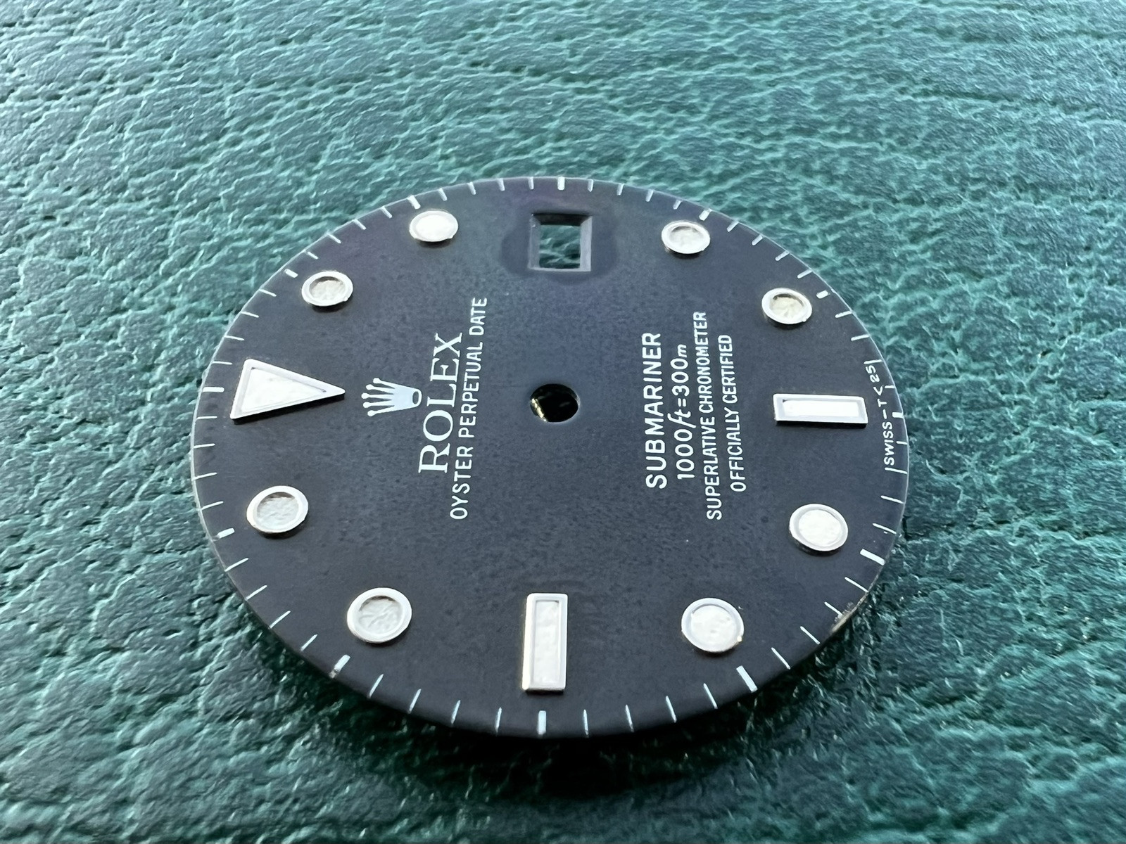 Genuine Rolex Submariner 16610 16800 168000 Matte Black & Tritium Dial – OC#974