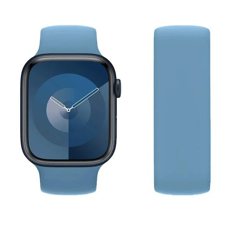 Solo Loop for apple watch band 44mm 40mm 45mm 41mm 49mm 46mm 42mm bracelet.