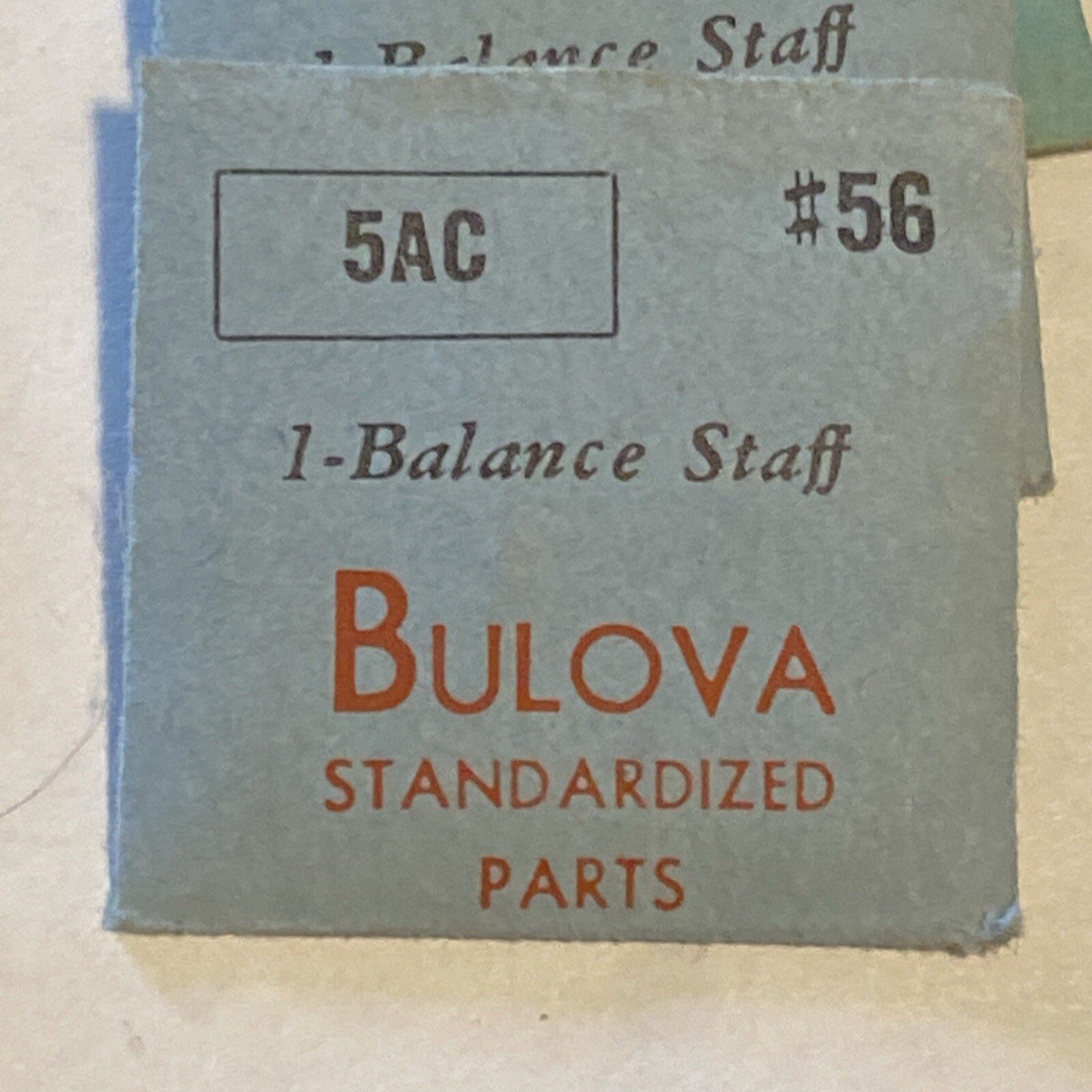 NOS Bulova Balance Staff #65 Cal. 3AF 3AH 3AK 5AC 5AF 5AN 5AR 5AZ 5BA 5BD