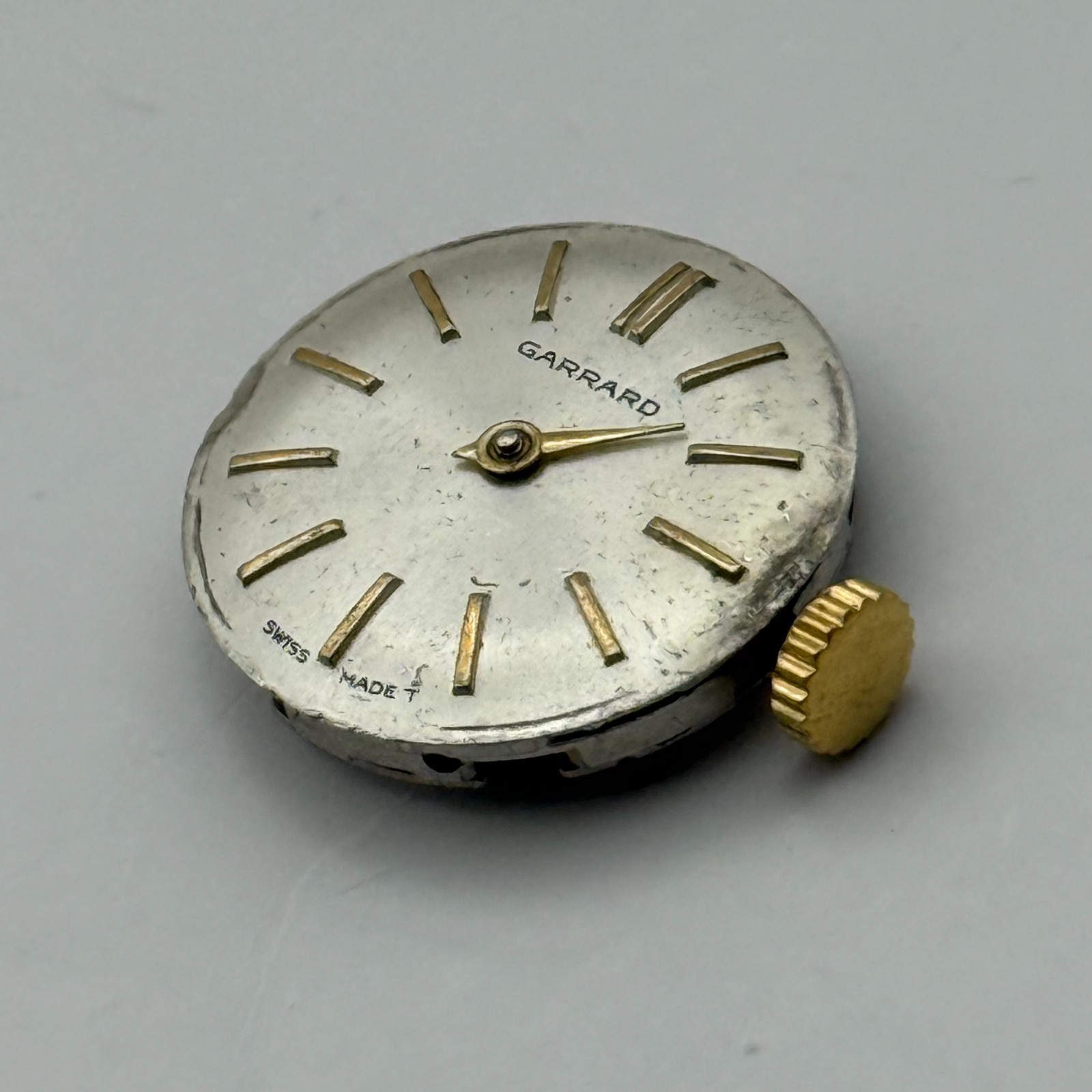 Felsa 4122 Watch Movement Garrard 17Jewels Swiss Manual Wind Parts Repair 17.5mm