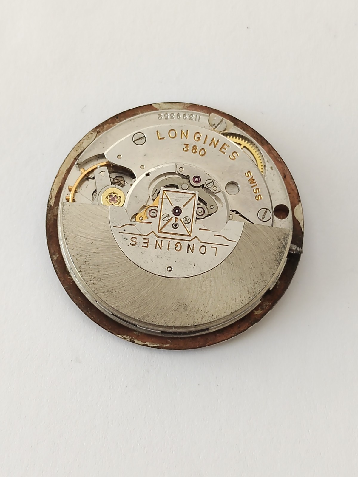 Vintage Longines 380 automatic movement, working (R-2736)