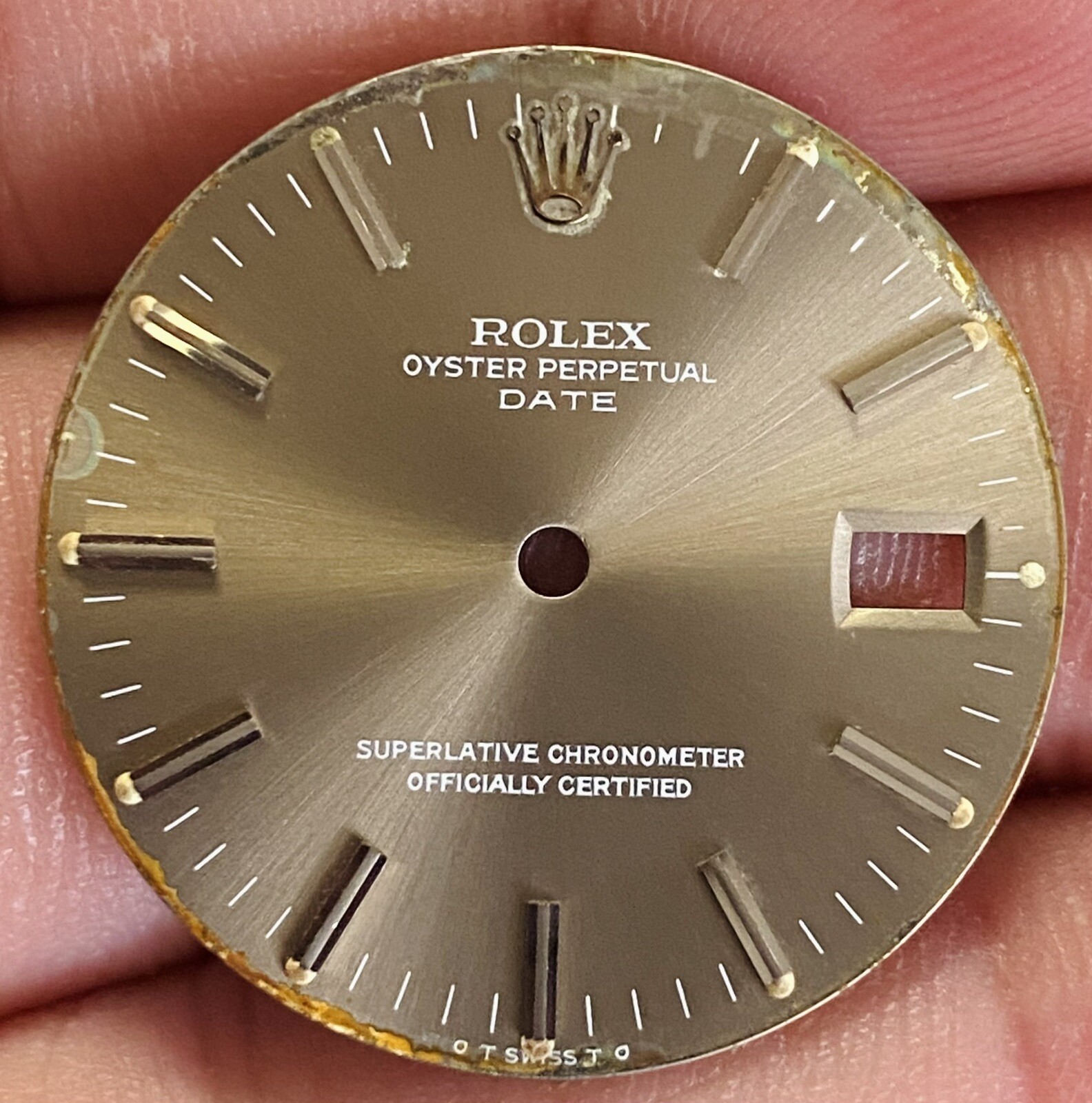 Rolex Sigma Dial For Date 34mm Model Ref 1500 & 1501