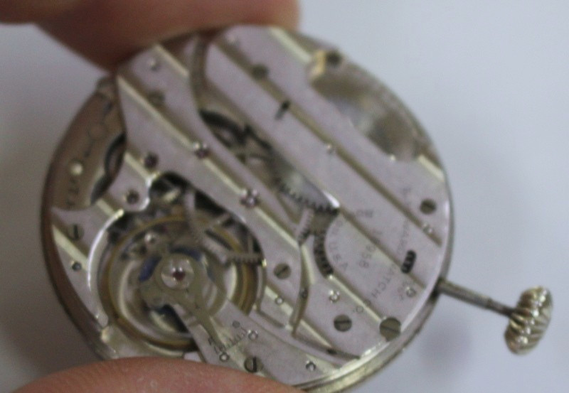 E.Howard Watch Company Pocket Watch 17j Movement Dial and Hands