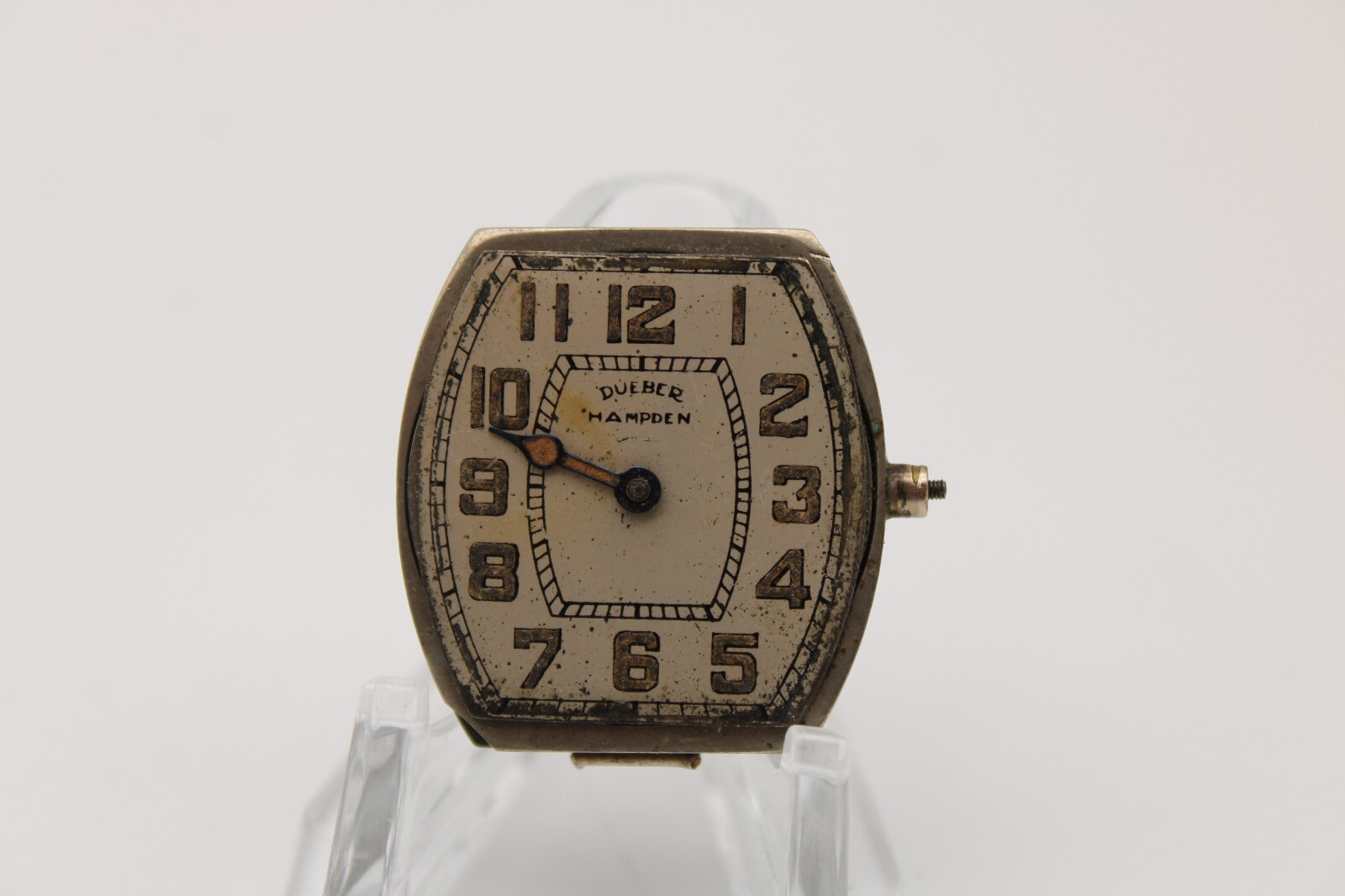 1917 DUEBER HAMPDEN WATCH MOVEMENT 3652643 GRADE: MOLLY STARK 5/0s 7j (QC3)