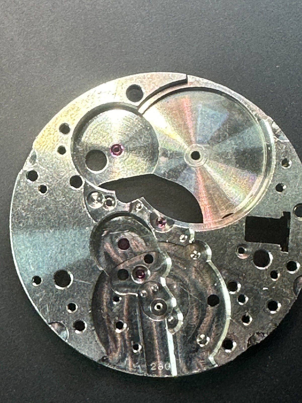 Longines 280 Main Plate part number 100.