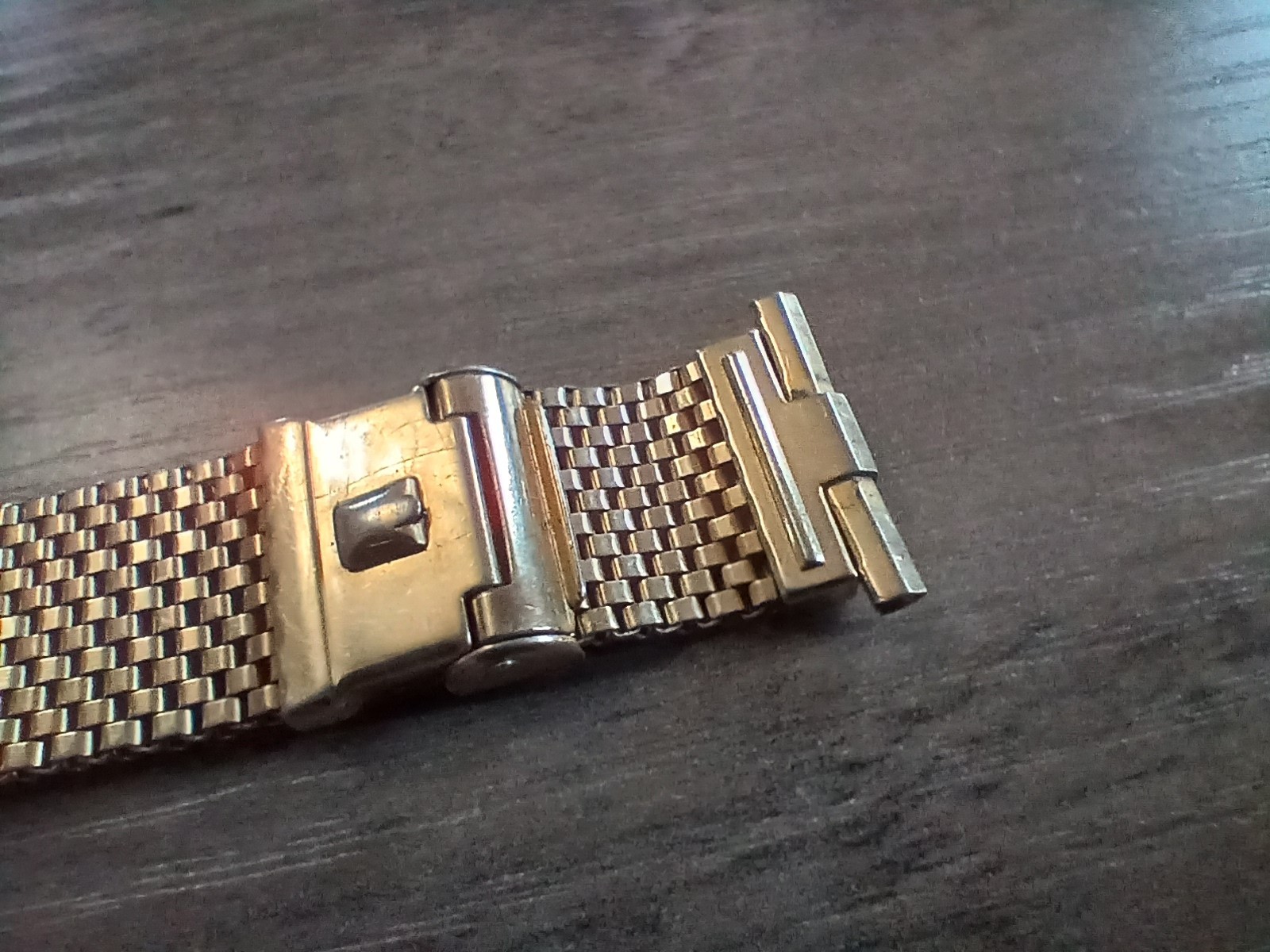 1960’s J.B. Champion 1/20 10k GF Gold Filled Mesh Watch Band Nasa – Omega