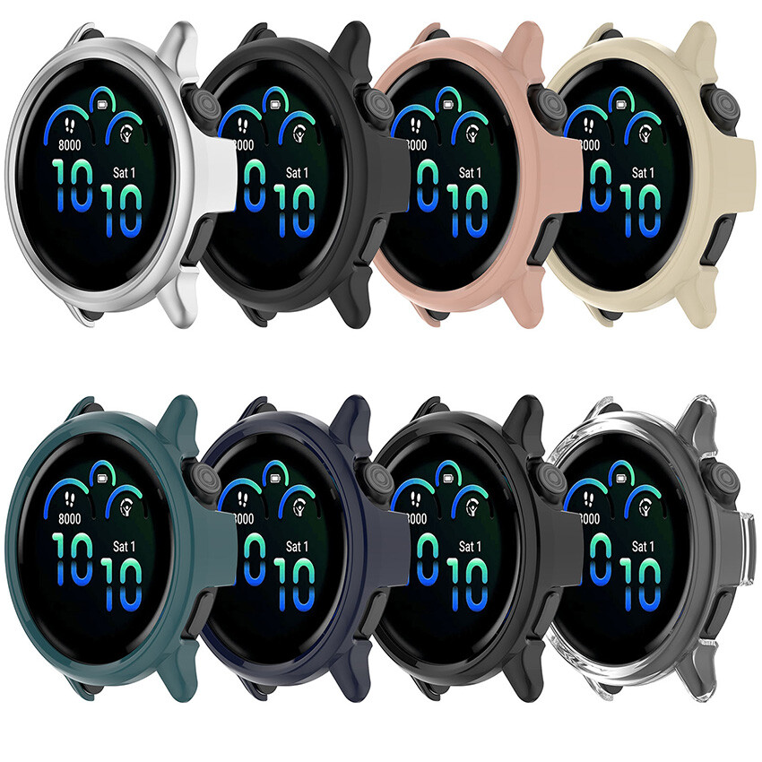 For Garmin vivoactive6 PC Skeleton Protective Bumper Case Shockproof Watch Cover