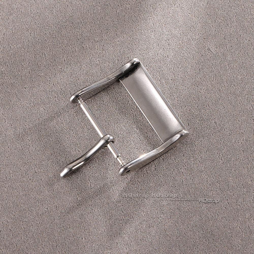16mm 18mm Stainless Steel Watch Buckle Matte Pin Clasp Strap Replacement Kit