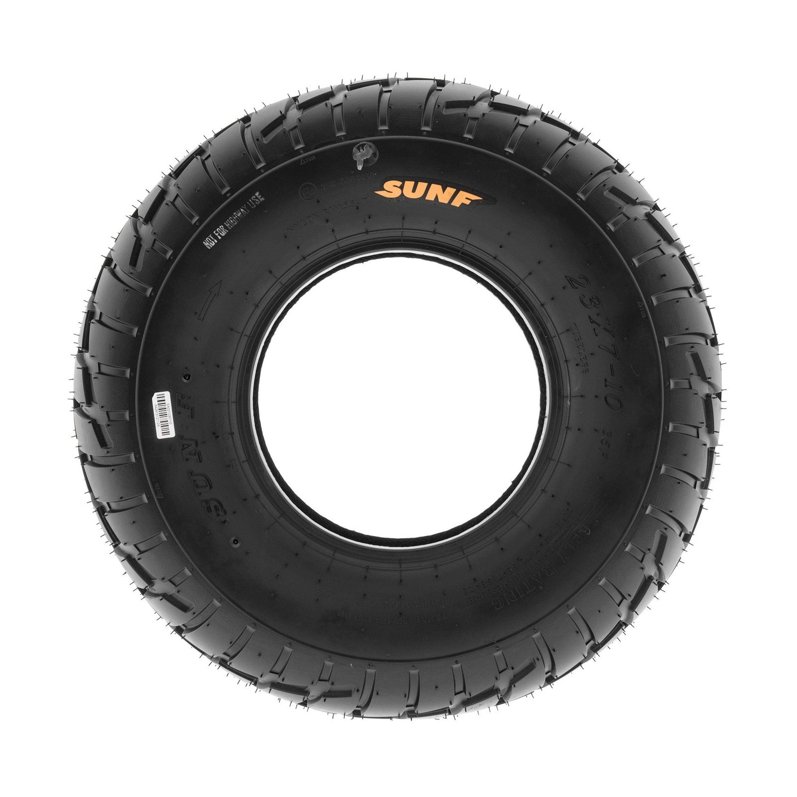 SunF A021 22×8-12 replacement ATV UTV Dirt Track & Flat Track Tire, 6 PR, Tub…