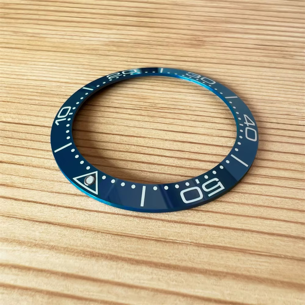 Ceramic Watch Bezel Insert Fits Omega Seamaster Diver 300M Blue Green Black