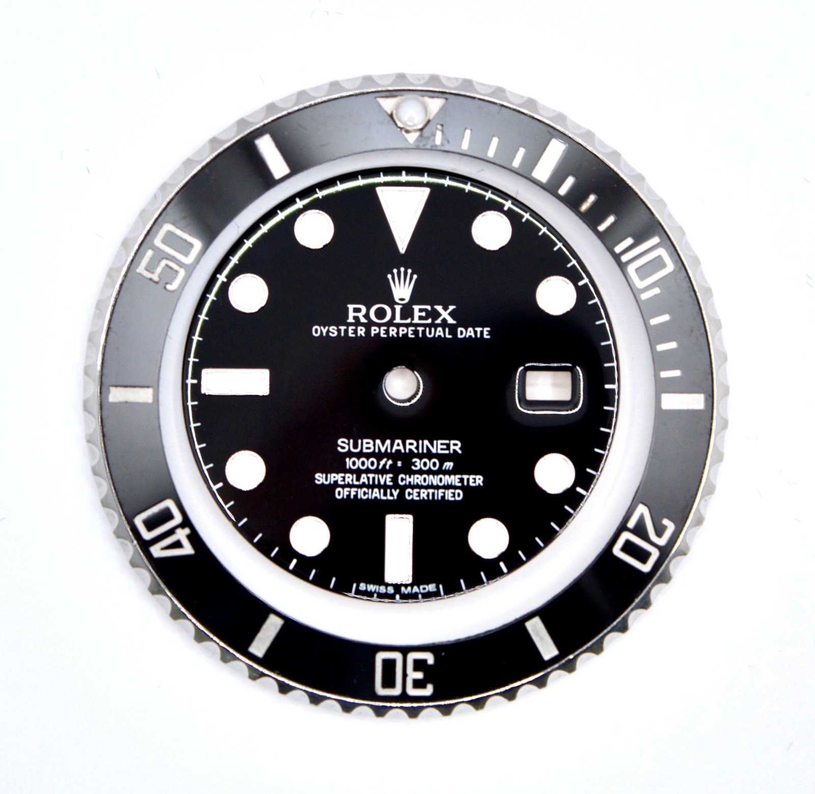 ORIGINAL Rolex Stainless Steel Black Dial & Ceramic Bezel for SubMariner 116610
