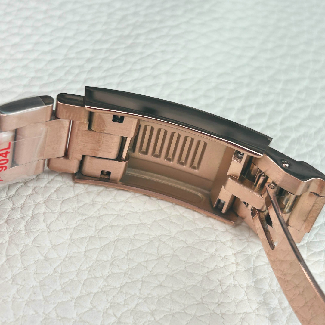 40MM Stainless Steel 24 Hour Sapphire Glass Solid Watch Case For NH34 NH35 Nh36