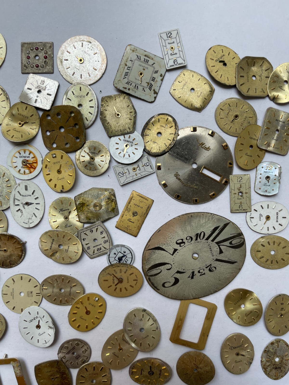 Job Lot of Vintage Dial Parts Various Makes Brands. C200