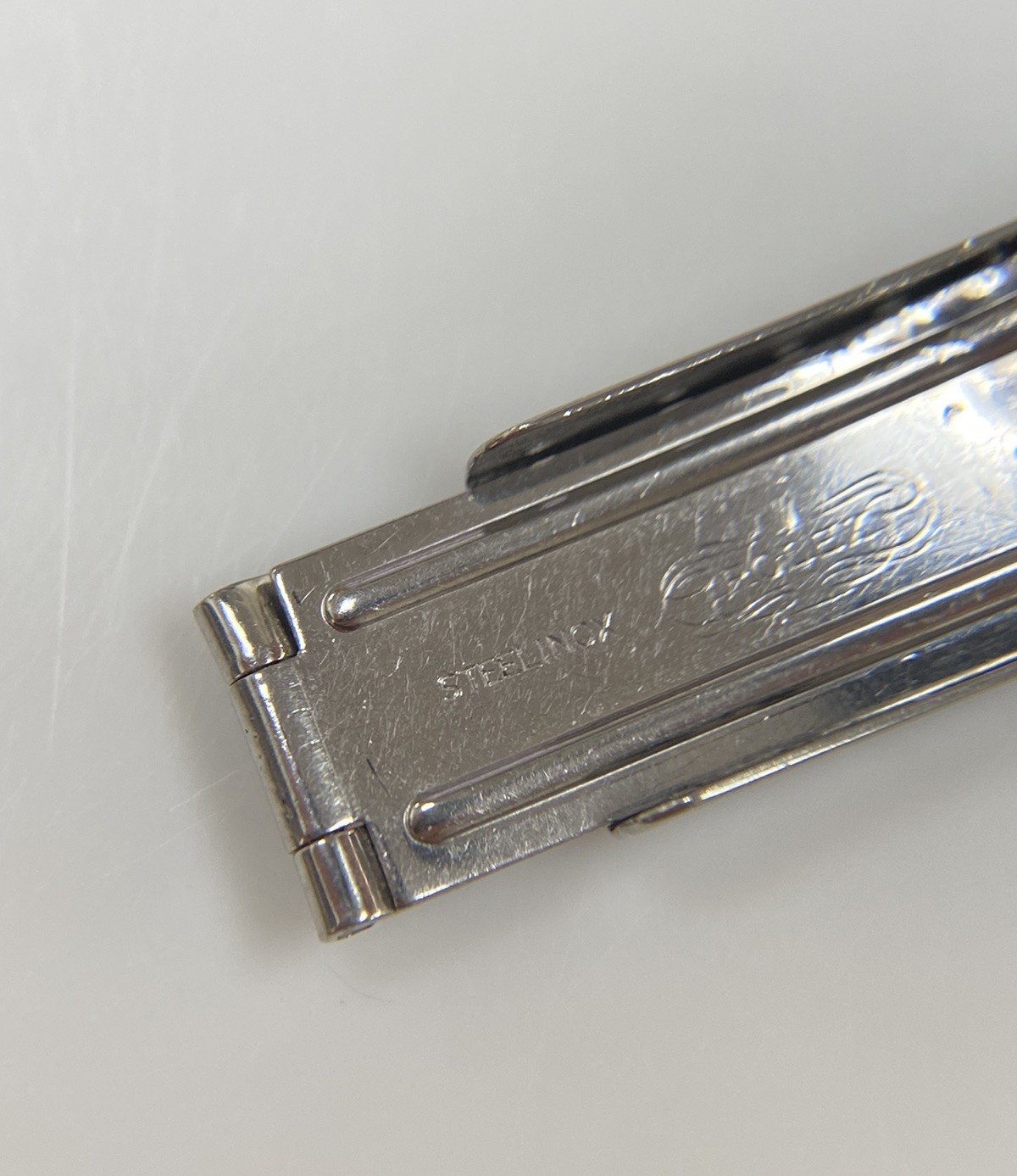 Genuine Rolex 62523D-18 Stainless Steel Buckle Clasp for 13mm Ladies Bracelet