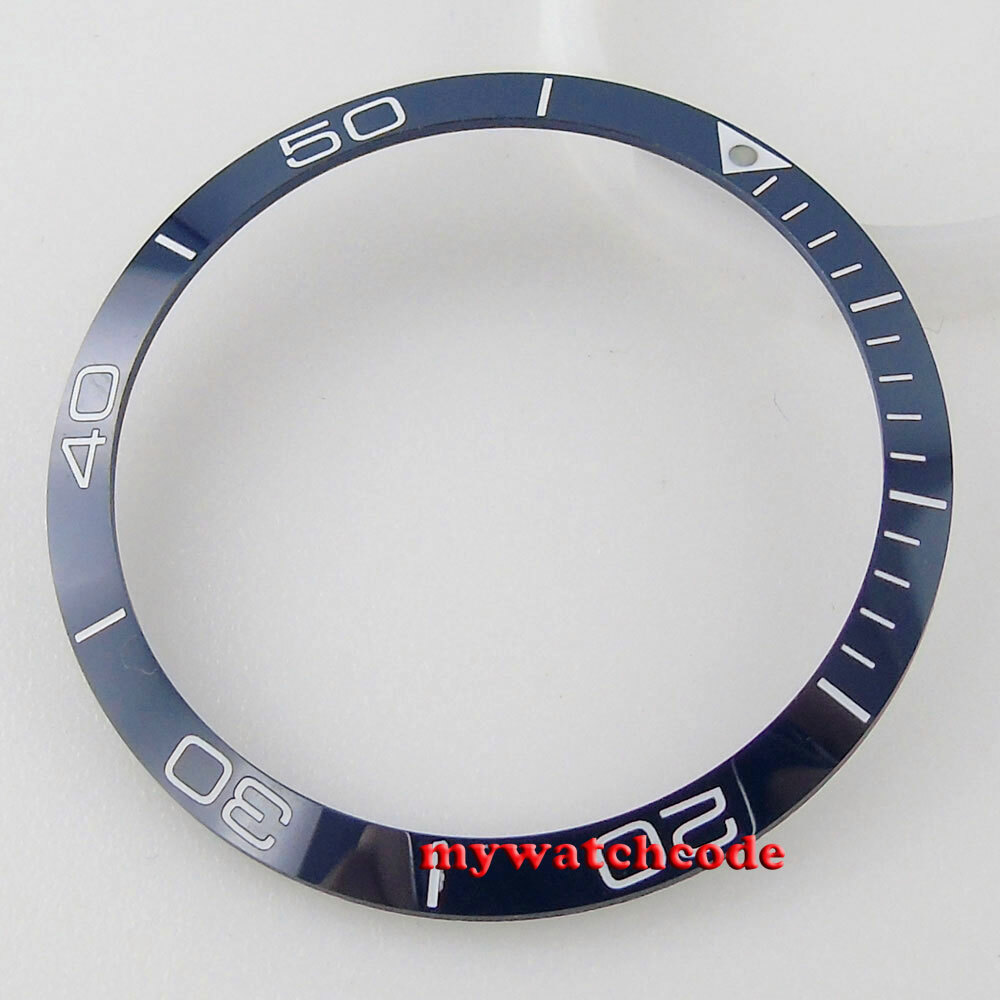 39.2mm black blue green ceramic bezel insert bezel for 41mm corgeut mens watch