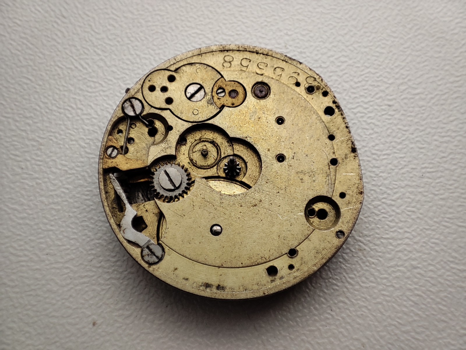Aurore Pocket Watch movement – 26.8 mm – for parts and spares