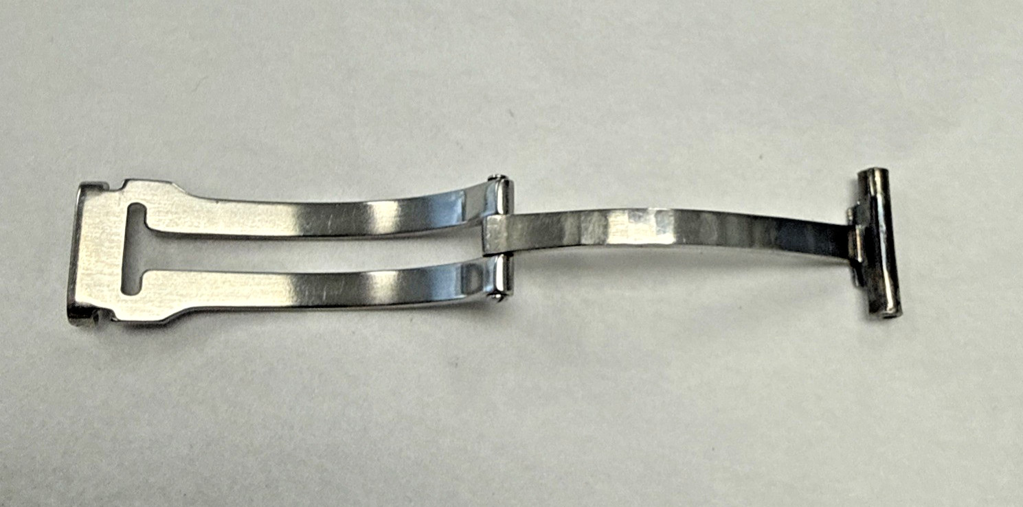 Cartier Stainless Bracelet Steel Folding Deployment Clasp Buckle 13.2mm e12163