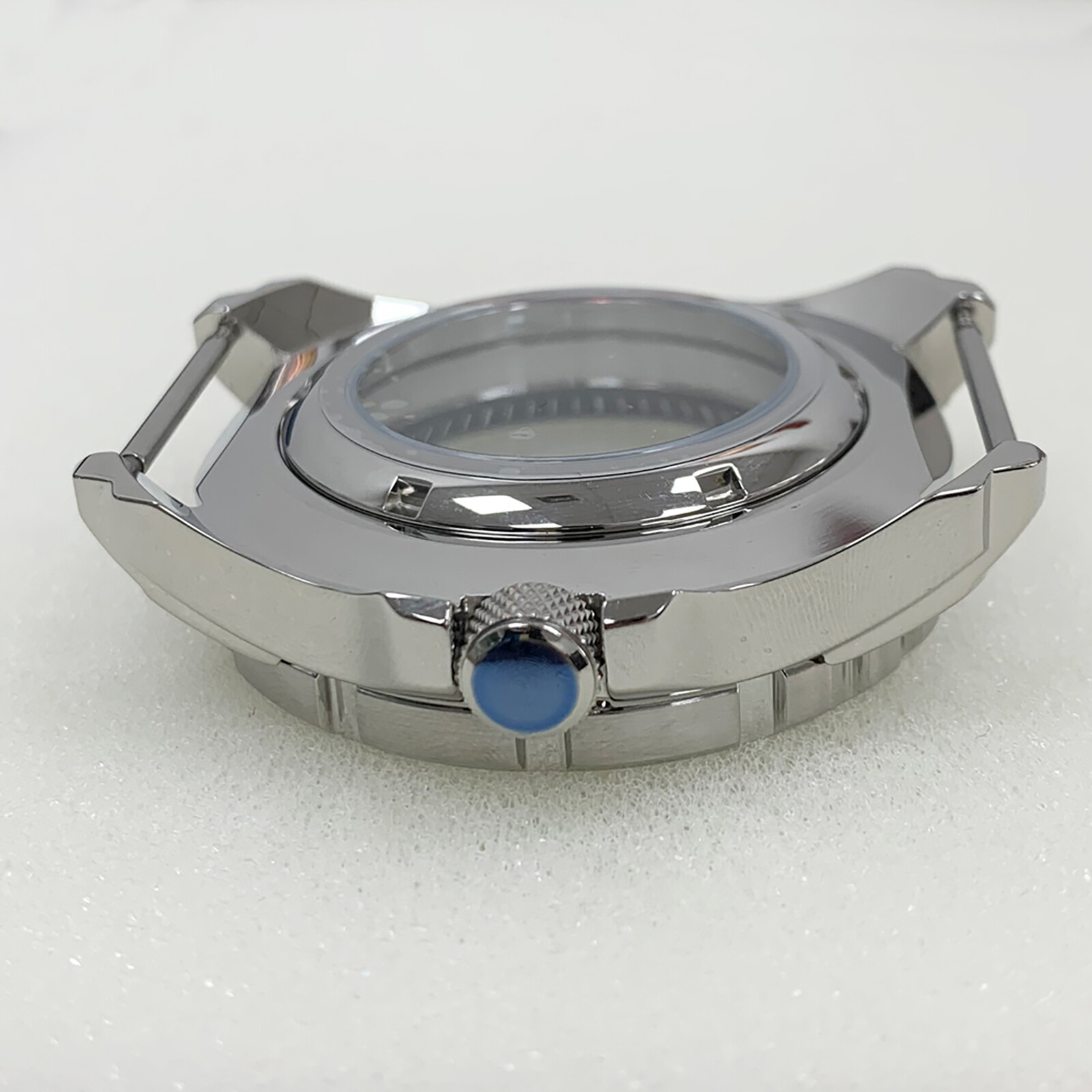 44MM Inner Shadow Case Rotatable Bezel Watch Case for NH35/NH36/4R Movement