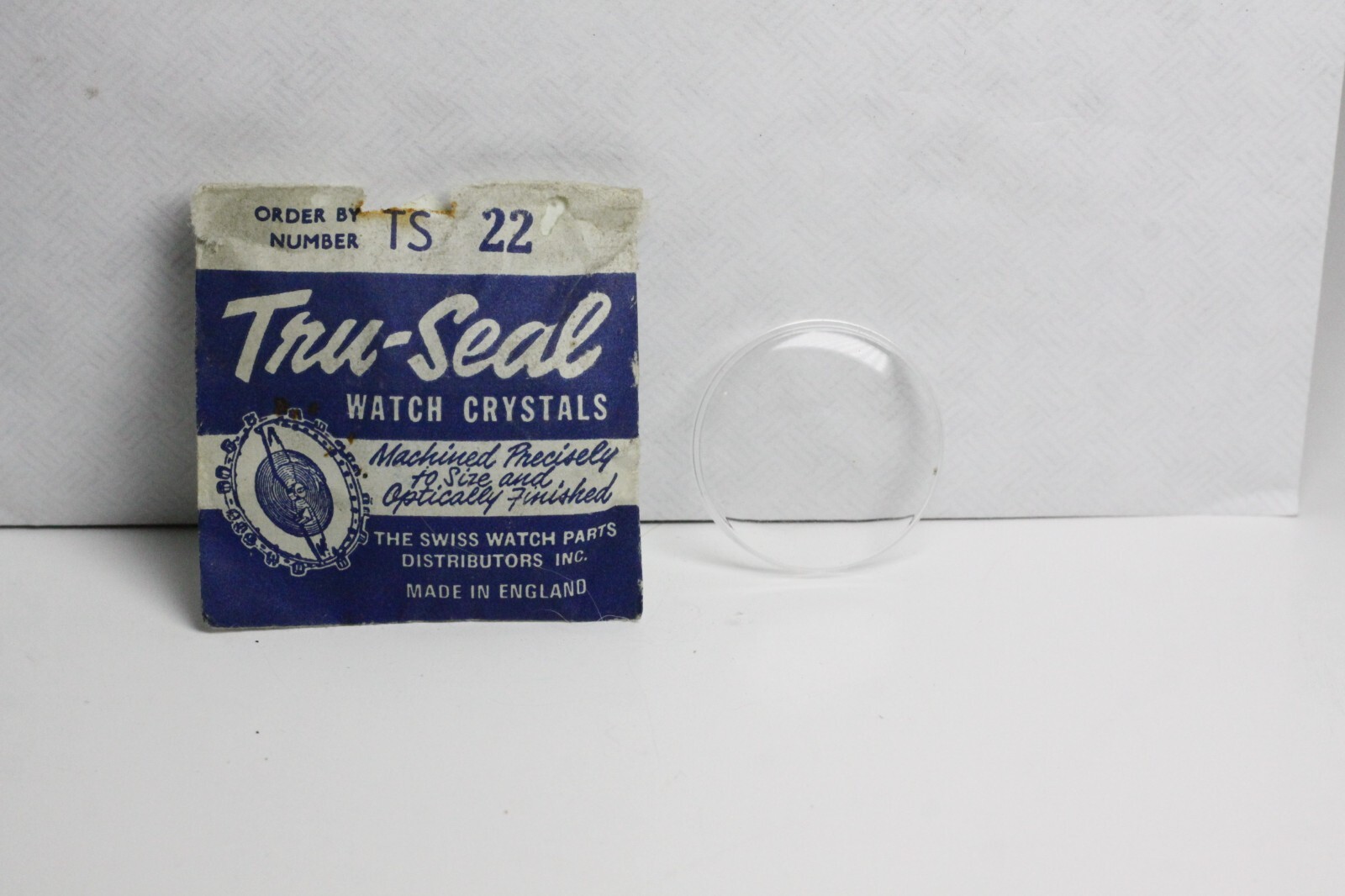 NOS Tru-Seal Watch Crystal TS 22