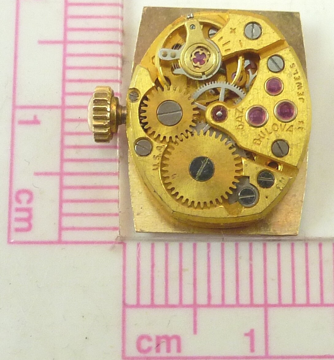 Bulova 5AZ Mechanical Wristwatch Movement – Parts / Repair