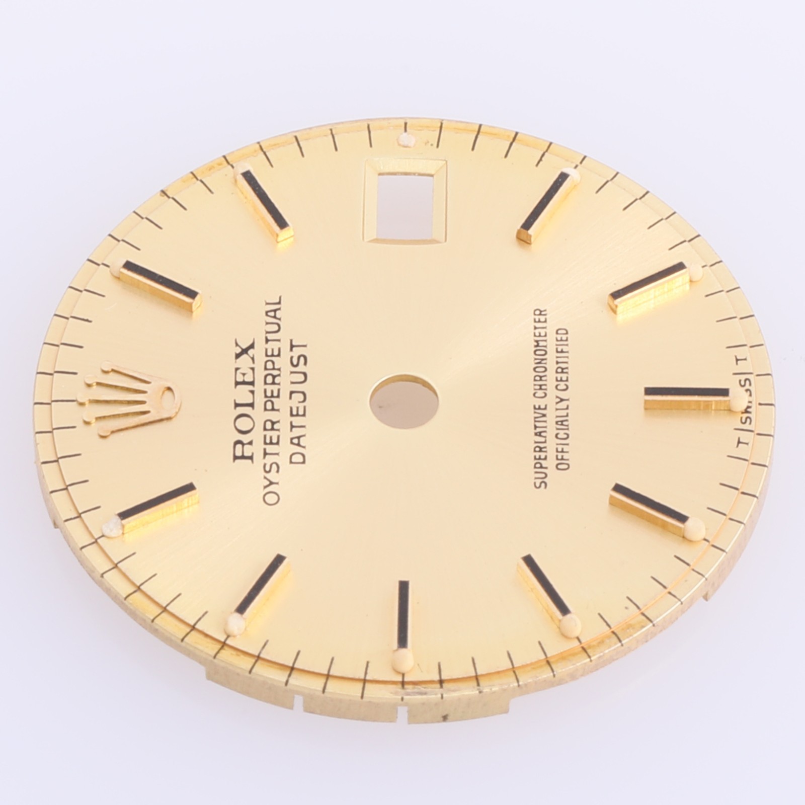 Rolex Lady Datejust 26mm Champagne Stick Dial TSwissT 6917 69173 69178 #i21