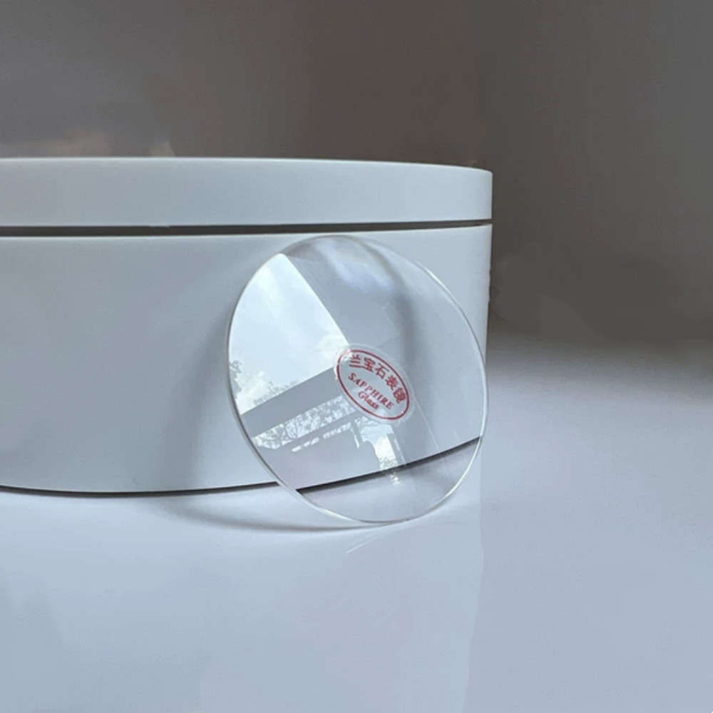 2.0mm Thick Single Dome Sapphire Watch Glass Crystal 32mm-40mm Diameter Option