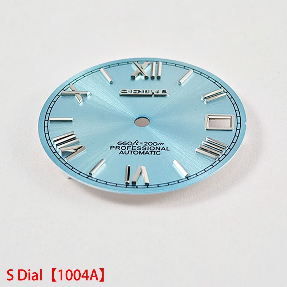 For Seiko 28.5mm Watch Dial No Luminous Fit NH35 NH36 Movement Watches Faces