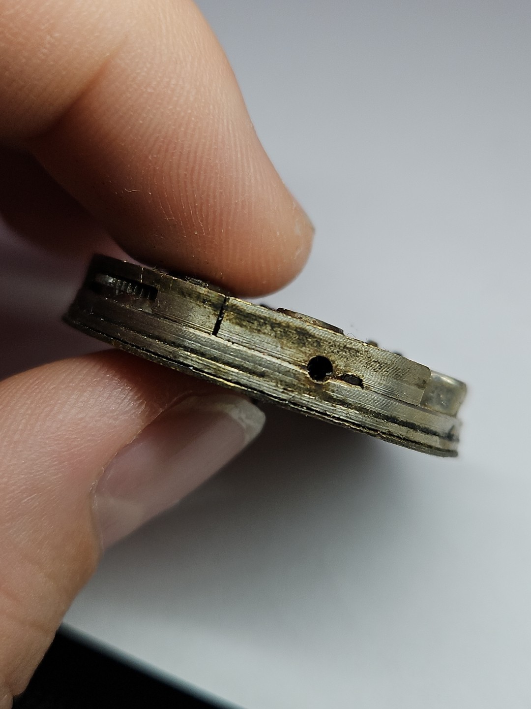 Antique Empire Pocket Watch Movement 36.55mm – Parts/Repair (R2)