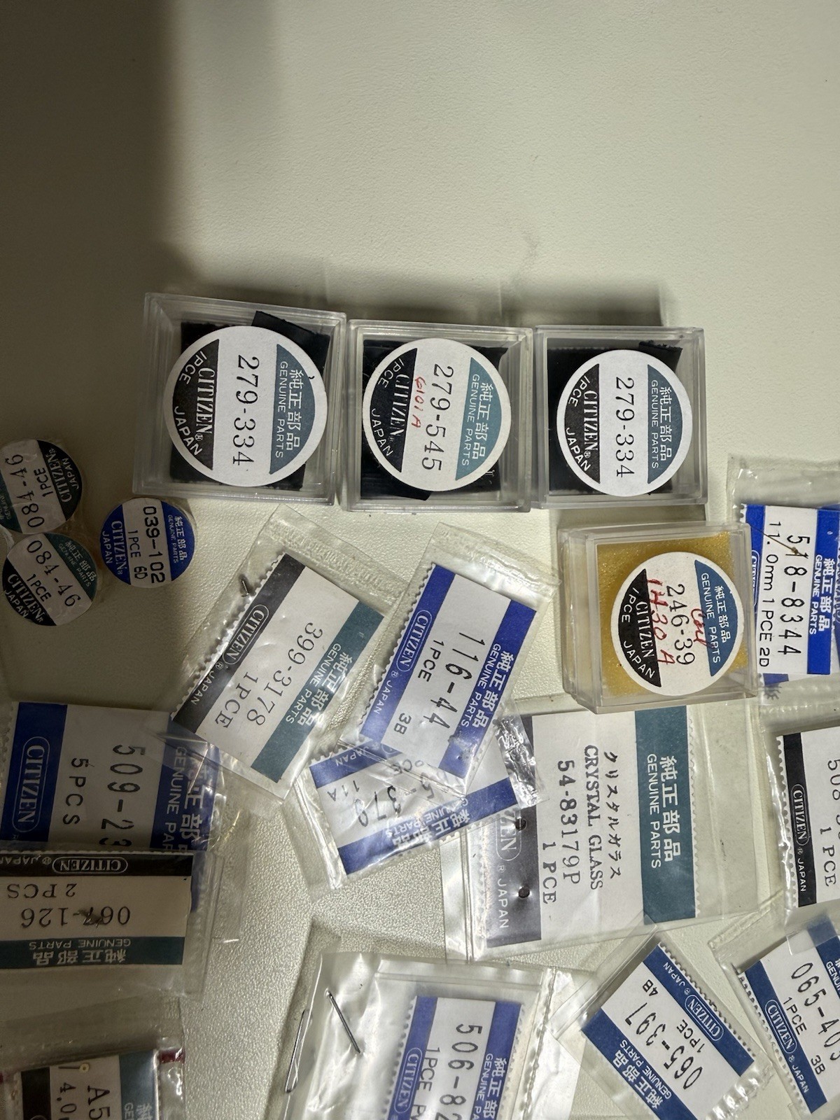 Citizen Watch Parts Variety Lot Watchmaker Replacement