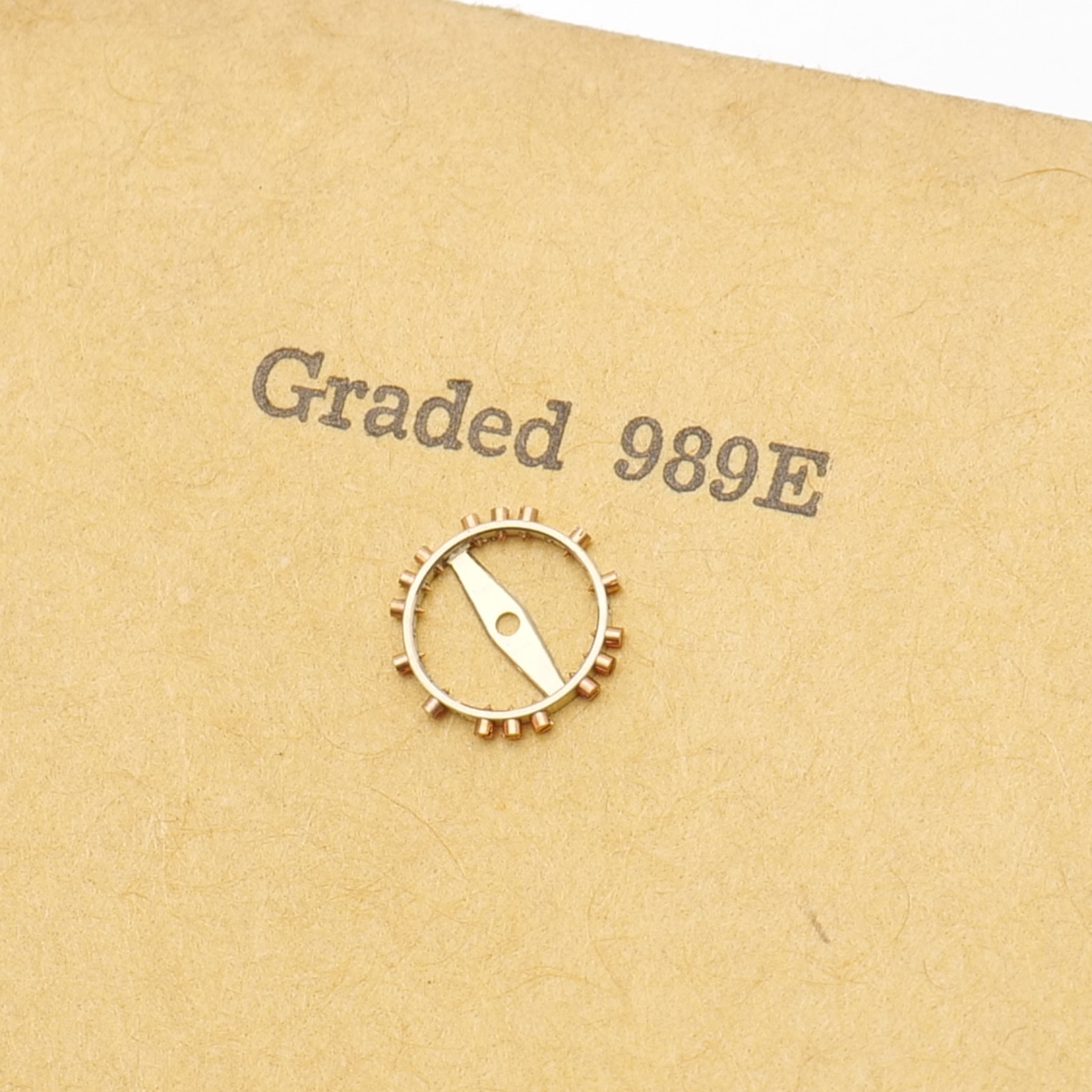 Hamilton 111500 Balance Wheel Watch Part Grade 989E Genuine NOS (G18D23)