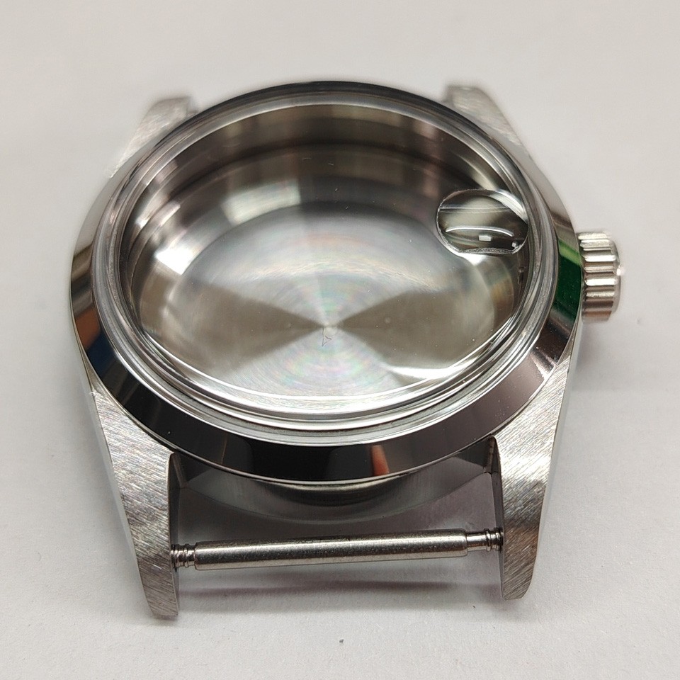 36mm Stainless Steel Watch Case For NH35/NH36 4R Movement 3ATM Watch accessories