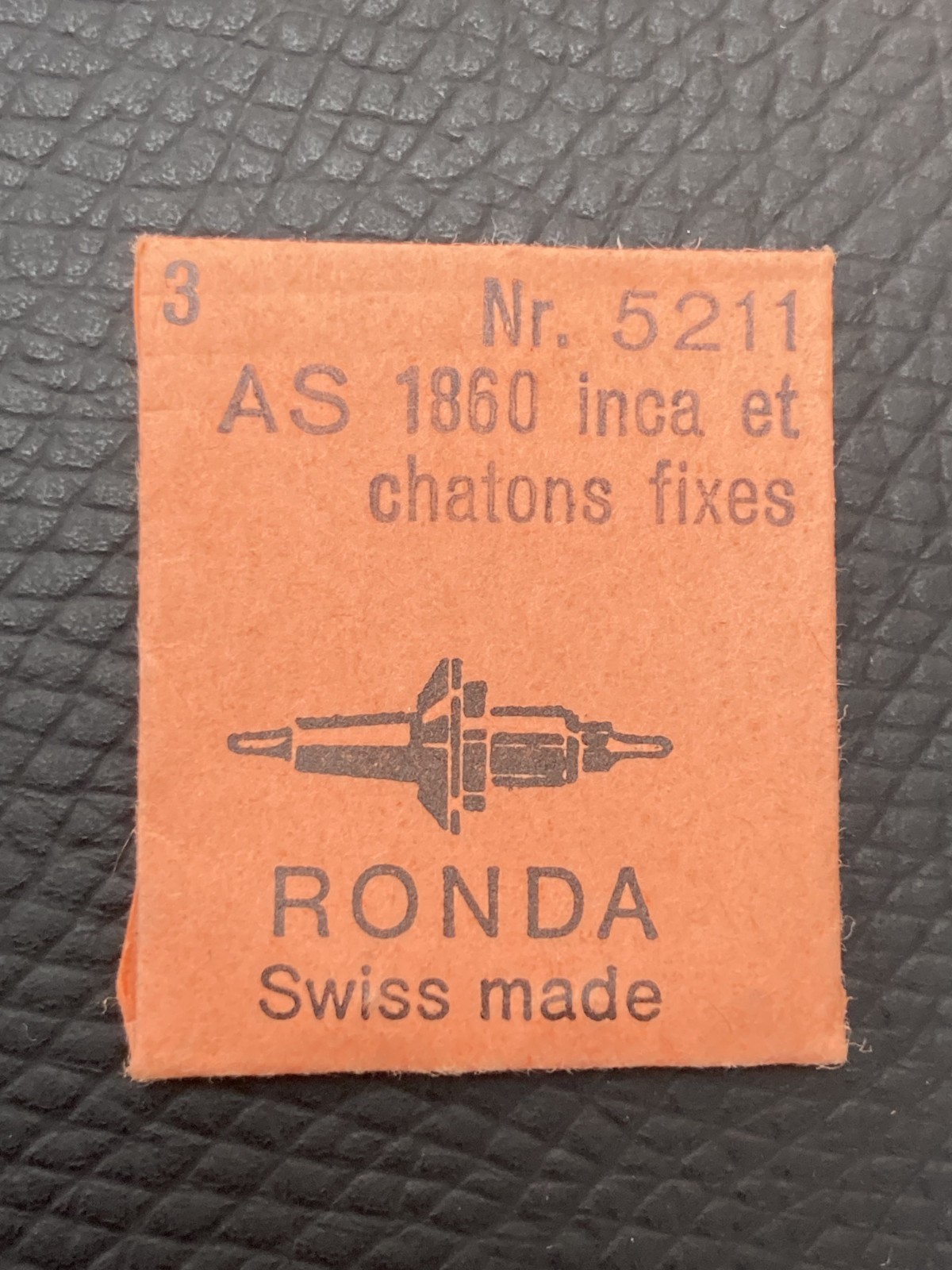AS 1860 RONDA #5211 Sealed Pack of 3 Balance Staffs