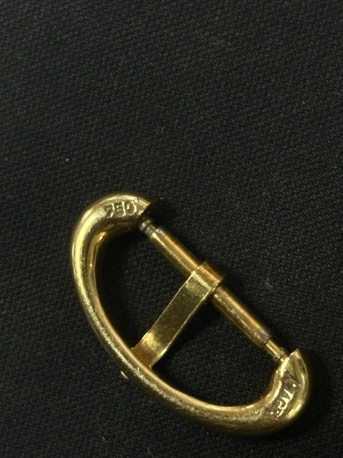 Genuine Piaget 18K Solid Yellow Gold Watch Band Buckle 13mm