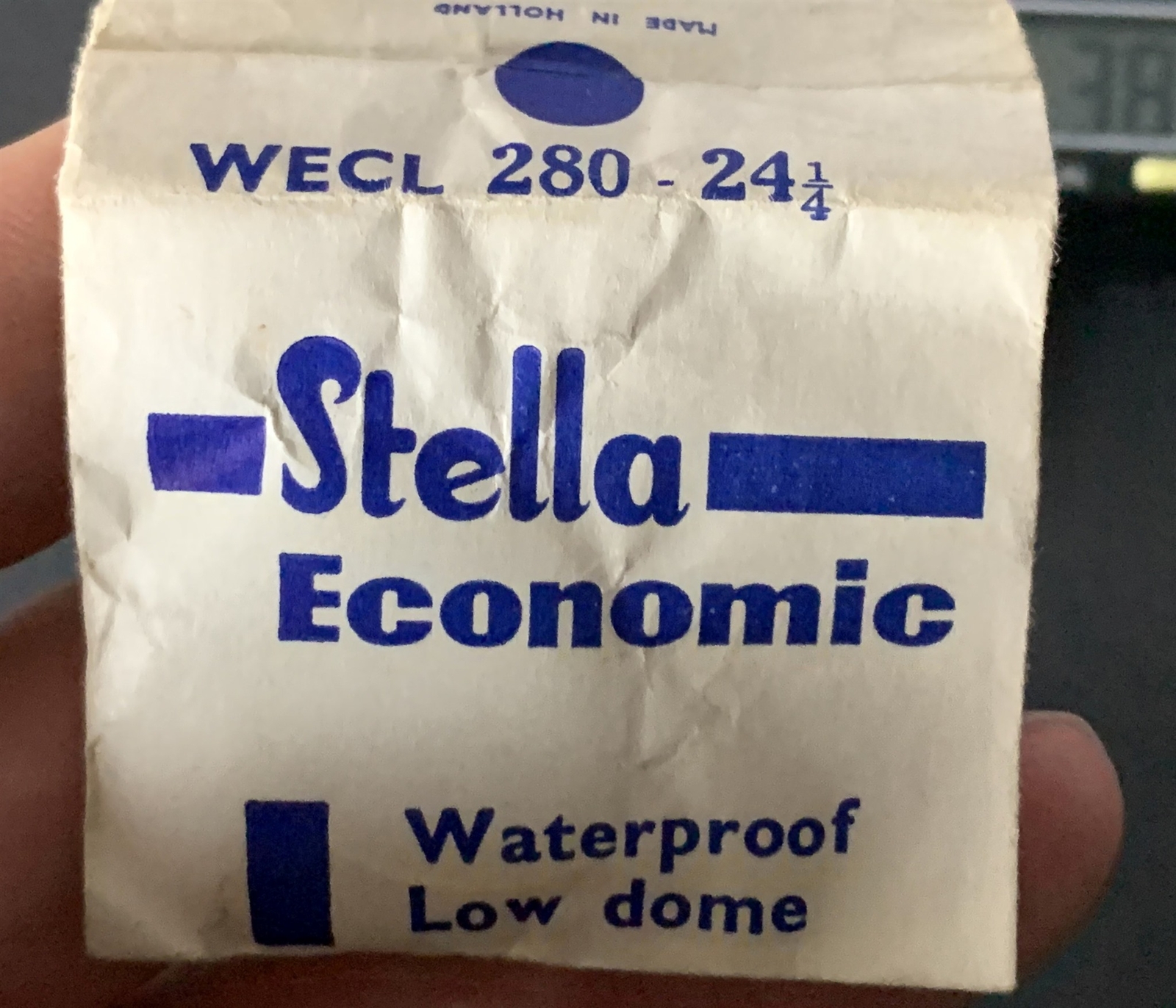 Vintage NOS WEC Stella Economic Watch “Glass” Crystal 27.8mm 3.2mm Dome 280