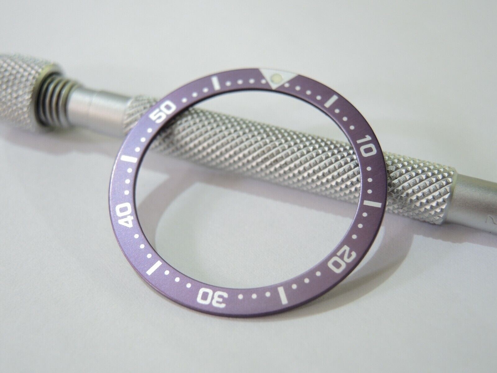 NEW PURPLE BEZEL INSERT 33.5MM MEDIUM DIVERS SKX013 (7S26-0030) /4205-0150 WATCH