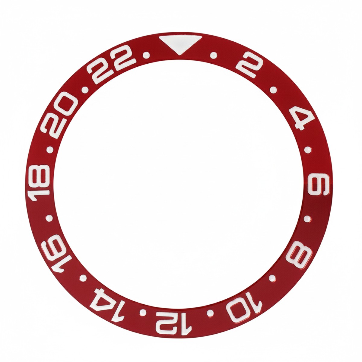 RED REPLACEMENT BEZEL INSERT CERAMIC FOR ROLEX GMT MASTER 116700 116710 116713