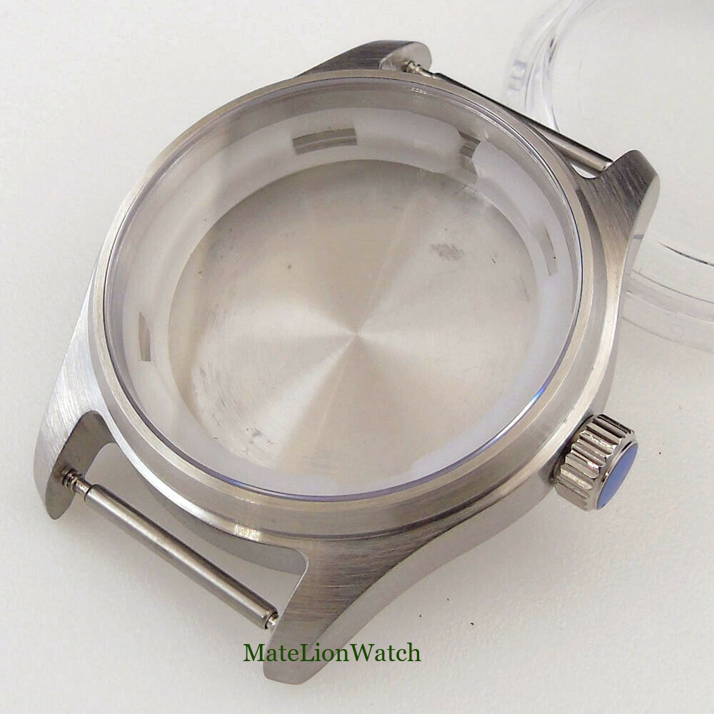 39mm Sapphire Watch Case Fit For NH35/NH36 Movement 200M Waterproof Steel/Bronze
