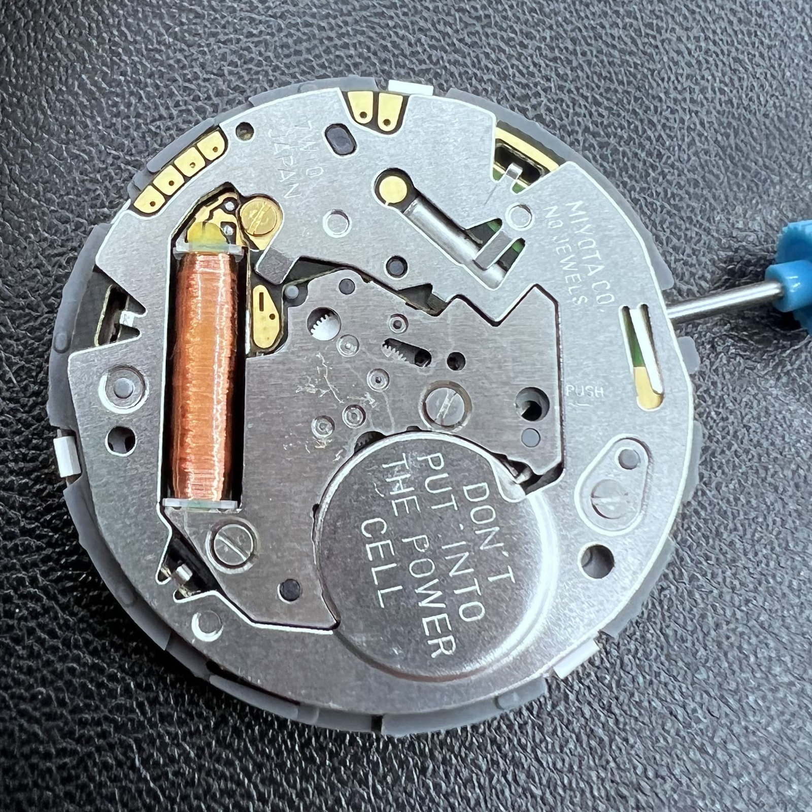 Genuine Japan Miyota 7W71 Solar Power Quarts Movement Date At 3