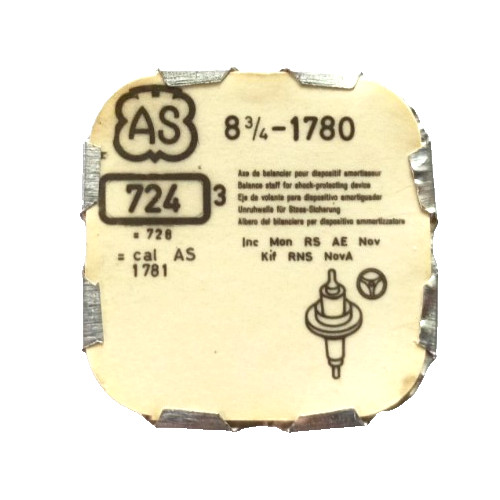 AS 1780 1781 1782 1783 Balance Staff watch part 723/520 (3-pack) FIT GRUEN 305CA