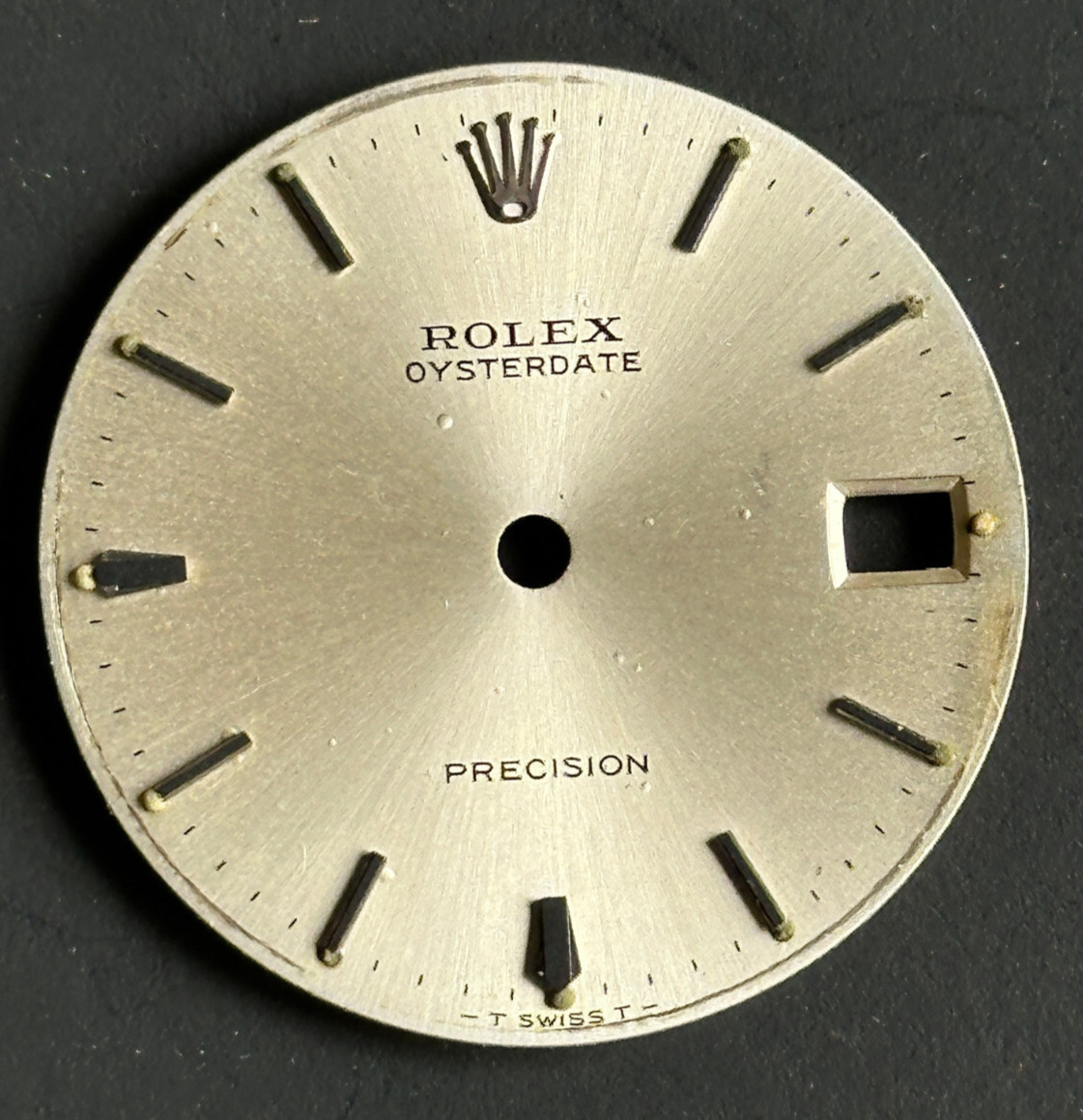 Vintage Rolex Oysterdate Watch Dial For 6466