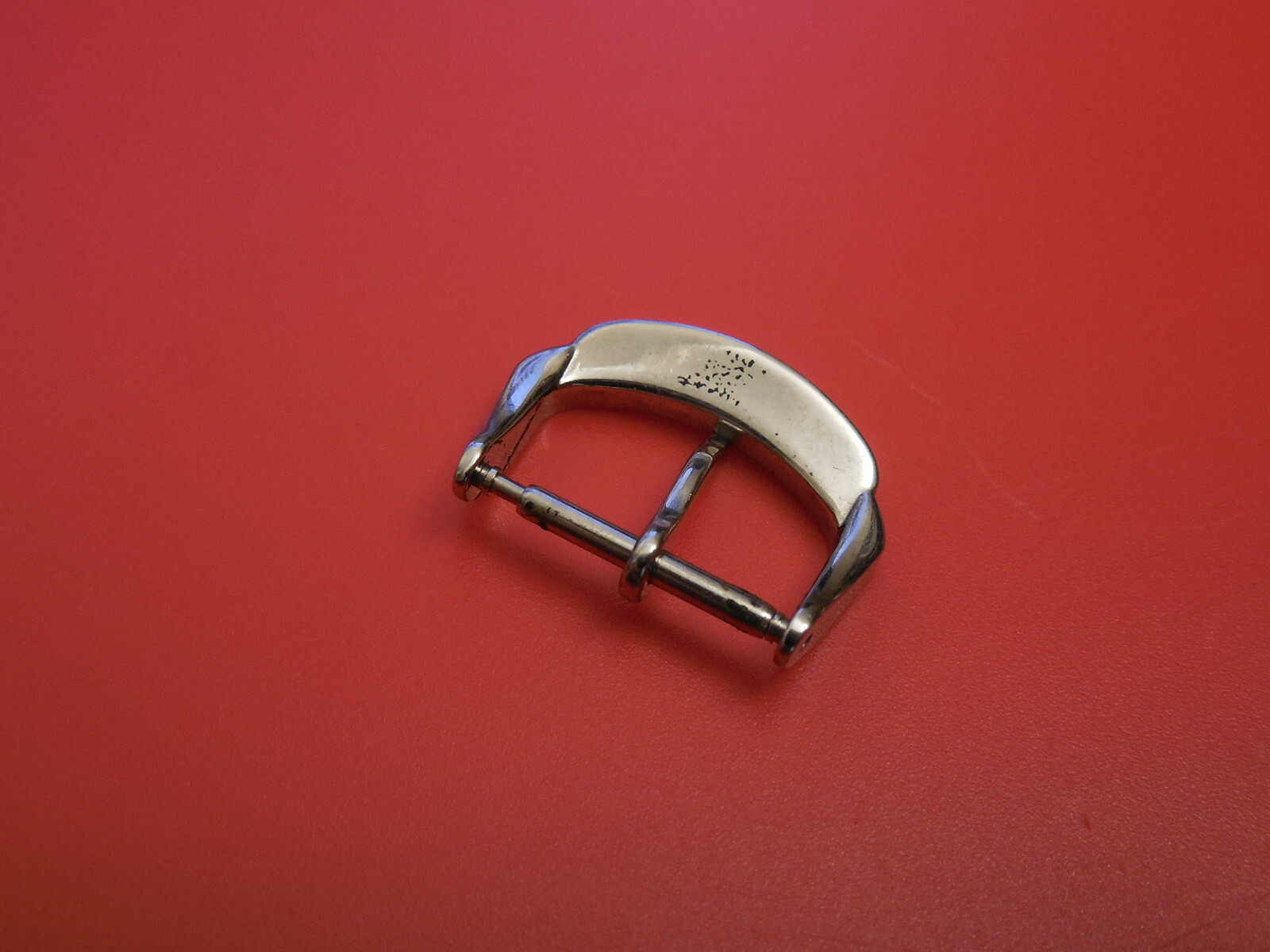 GENUINE BAUME MERCIER 14MM / 17MM SILVER TONE STRAP BAND BRACELET BUCKLE