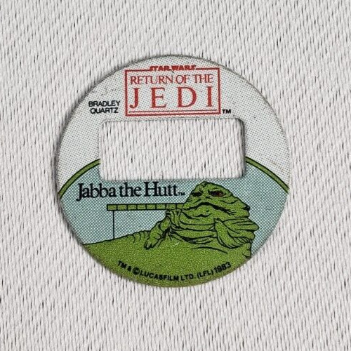 1983 Bradley Star Wars ROTJ Jabba the Hut Digital Character Watch Dial #W175