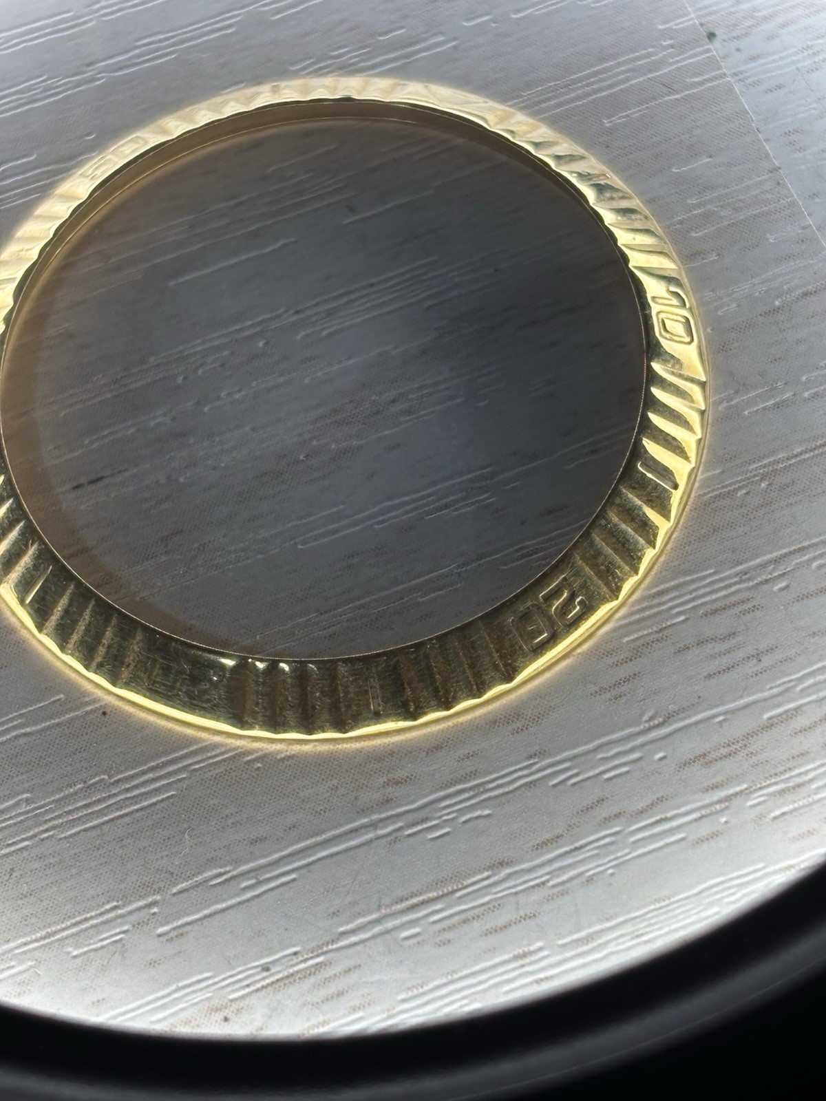 Genuine Rolex 116263 Datejust Turn-O-Graph Bezel, 18K Solid Gold, POLISHED
