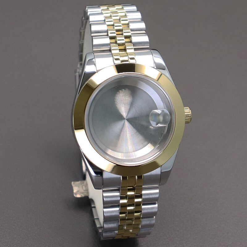 36mm/40mm Explorer Watch Case+Jubilee Bracelet Stainless Steel Sliding Buckle