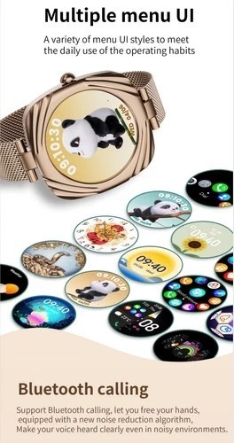 Smart Watch Stainless Steel Luxury Watch Bluetooth Call IP67 Fashion Bracelet A